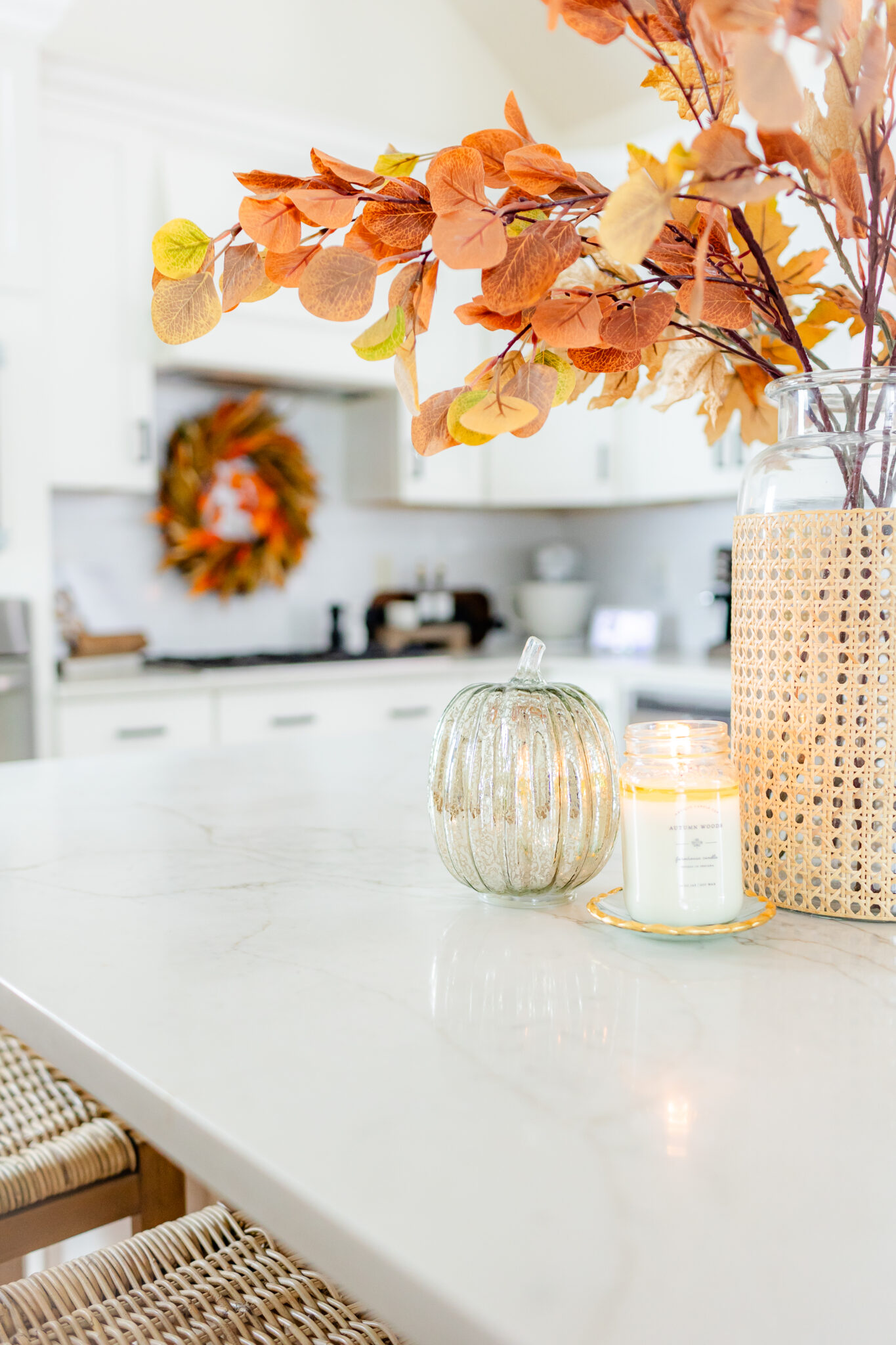 Fall Farmhouse Home Tour Kitchen And Bedroom She Gave It A Go