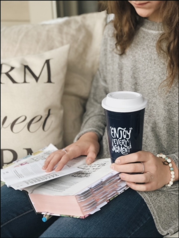 My teenage daughter, Sara Frances, being still. Resources like these from  Faithbox  help prompt moments to happen like these with their creative and biblically grounded resources that come in monthly subscription boxes.