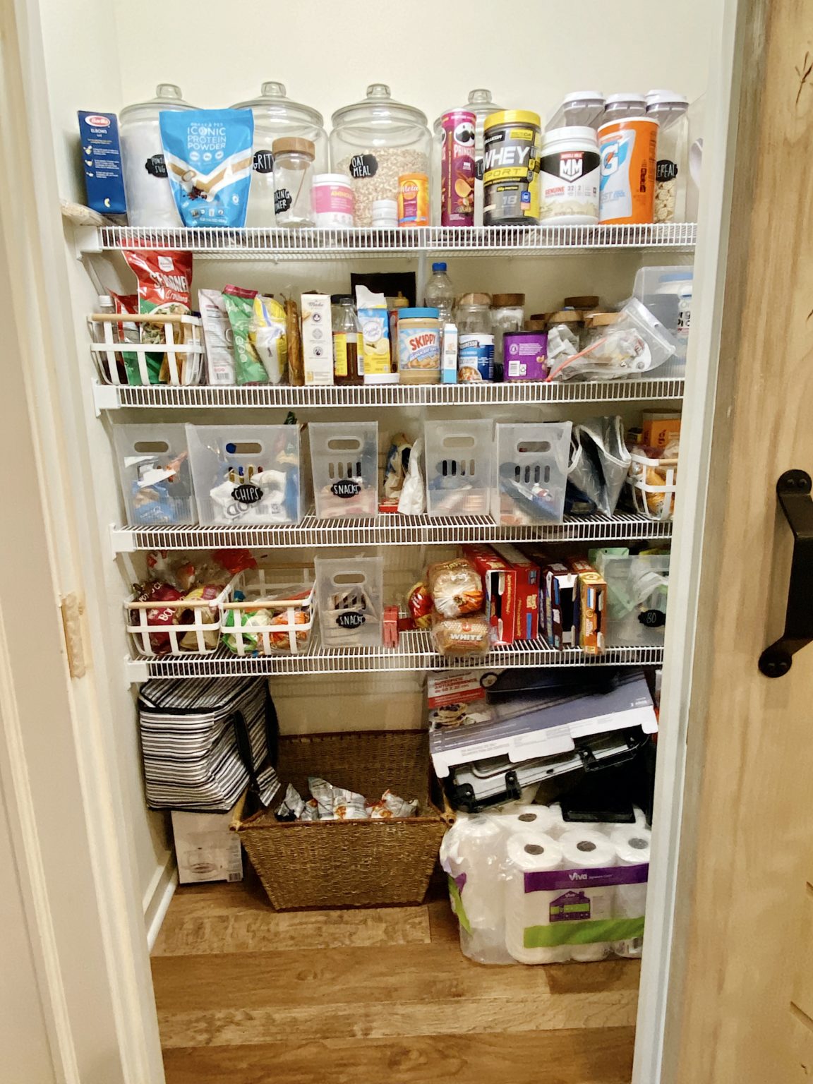 How to Organize your Kitchen Pantry | She Gave It A Go
