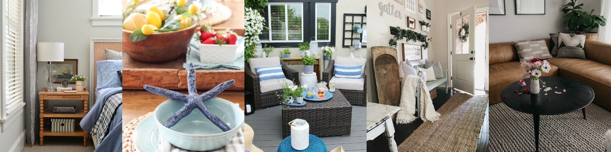 Organic Modern Summer Table Decor - Taryn Whiteaker Designs
