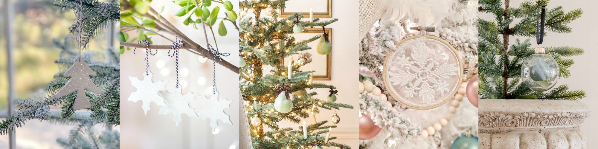 Christmas Tree Ribbon DIY - MY 100 YEAR OLD HOME