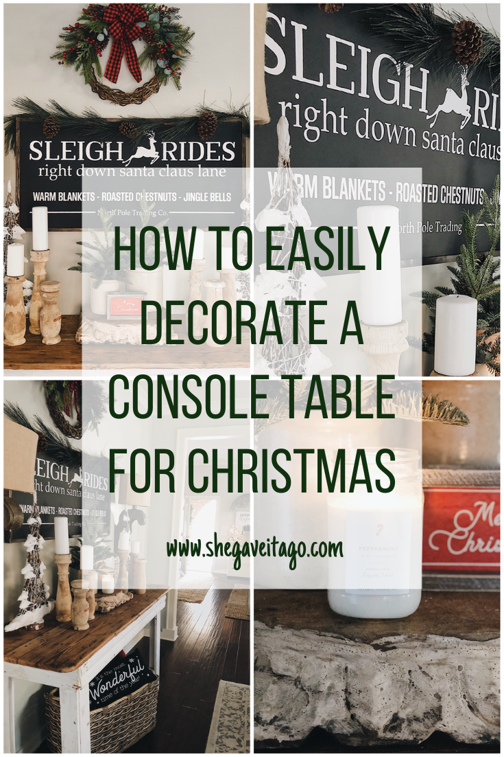 How To Easily Decorate A Console Table For Christmas.png