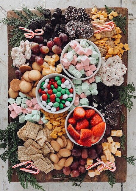 Kid Friendly Candy Charcuterie Board For The Holidays featured by top AL lifestyle blogger, She Gave It A Go