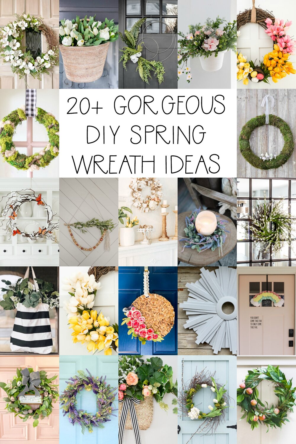 20  gorgeous DIY Spring Wreath Ideas Spring Wreath Hop Seasonal Simplicity .jpg