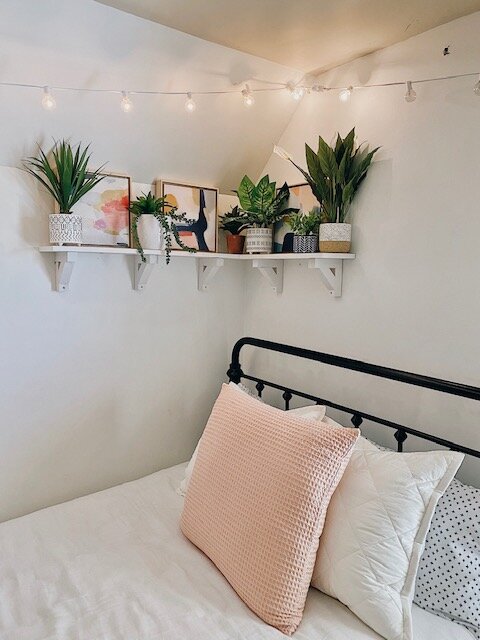 How to Organize your Bedroom Shelves, tips featured by top AL home blogger, She Gave It A Go
