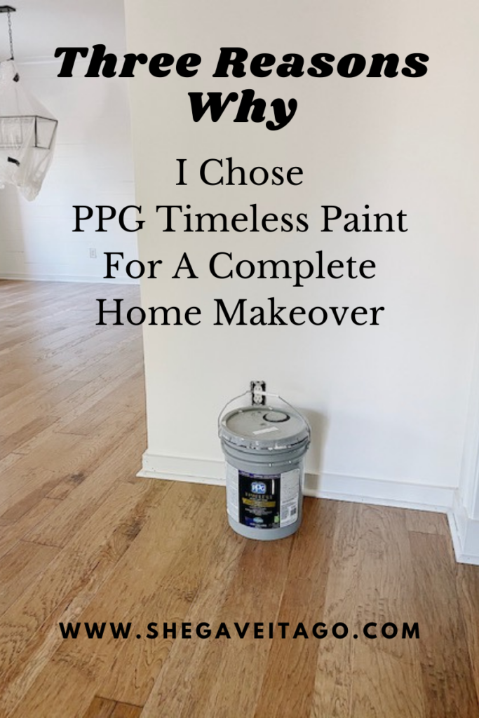 Why Choose PPG Timeless Paint For Your Home Makeover, tips featured by top AL home decor blogger, She Gave It A Go