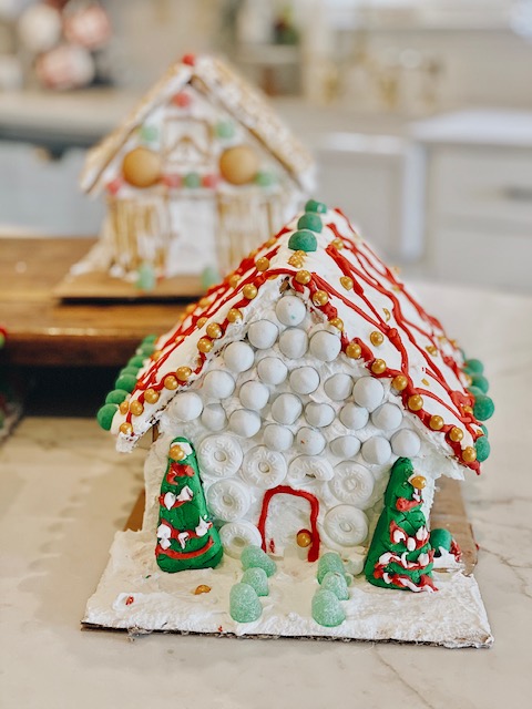 A Christmas Tradition Revisited: Gingerbread Houses | She Gave It A Go