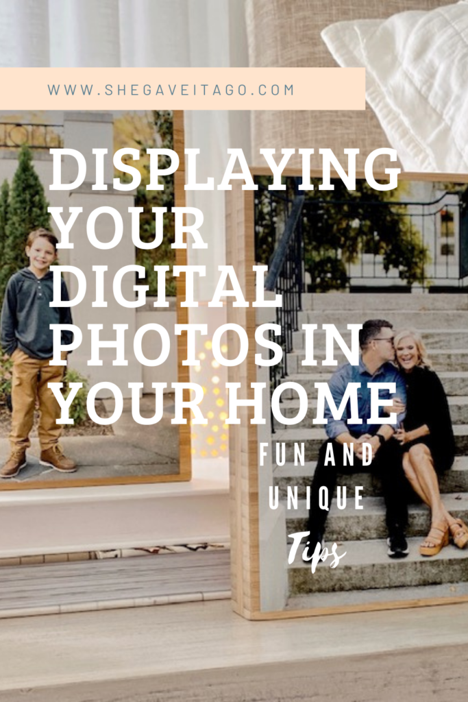 The Best Way to Display Digital Photos at Home: 5 Essential Tips featured by top AL lifestyle blogger, She Gave It A Go