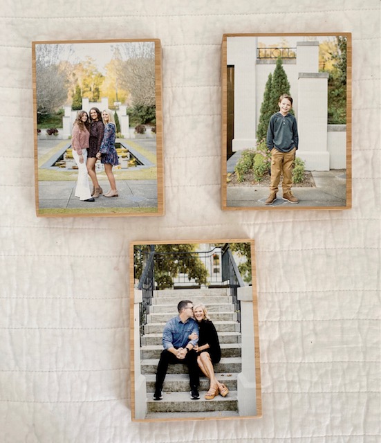 10 Uplifting Mother's Day Gifts featured by top AL lifestyle blogger, She Gave It A Go |Mother's Day Gifts by popular Alabama lifestyle blog, She Gave It A Go: image of block frame photos. 