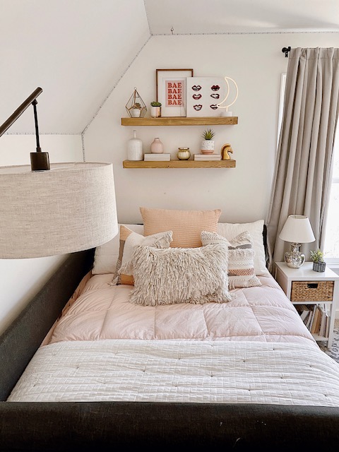 Teen Bedroom Shelves Ideas Home Decor She Gave It A Go