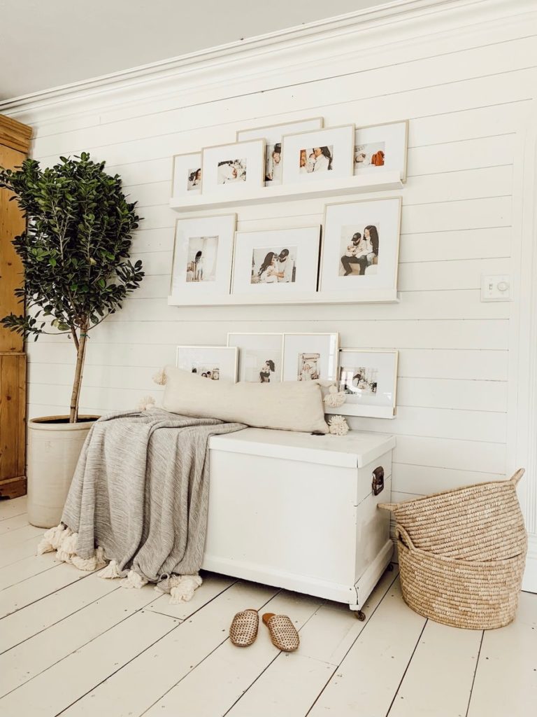 How to Create a Modern Farmhouse Gallery Wall in your Home, tips featured by top AL lifestyle blogger, She Gave It a Go