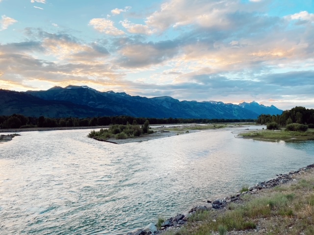 7 Best Things to Do in Jackson Hole with Teens featured by top AL family blogger, She Gave It A Go. Best Things to do in Jackson Hole by popular Alabama travel blog, She Gave it a Go: image of a large river. 