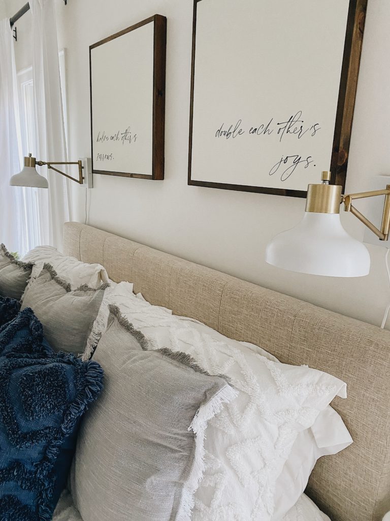 Summer Decor Ideas for the Master Bedroom featured by top AL lifestyle blogger, She Gave It A Go