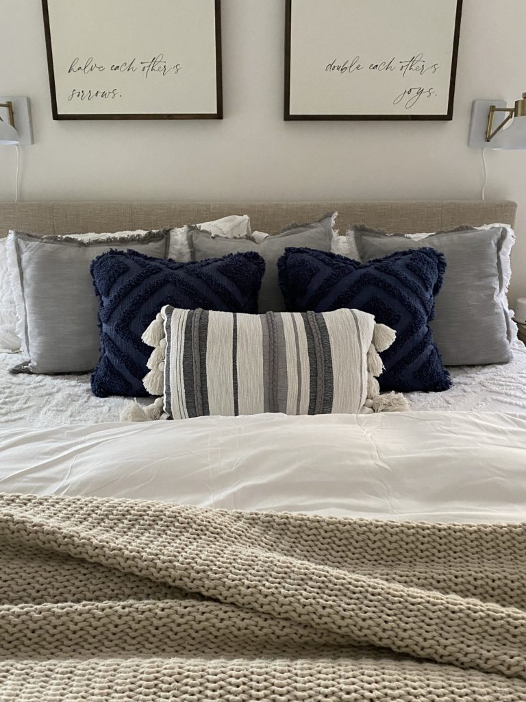 Summer Decor Ideas for the Master Bedroom featured by top AL lifestyle blogger, She Gave It A Go