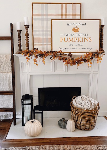 Fall Farmhouse Home Tour 2021 featured by top AL home decor blogger, She Gave It A Go
