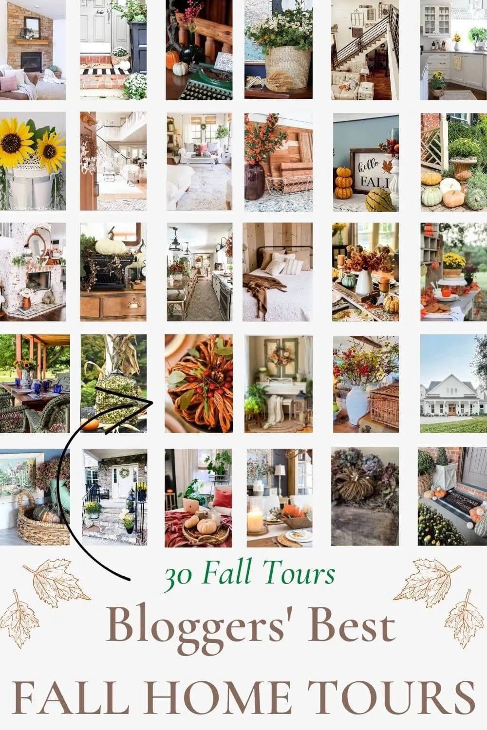 Fall Home Tour 2021 featured by top AL home blogger, She Gave It A Go