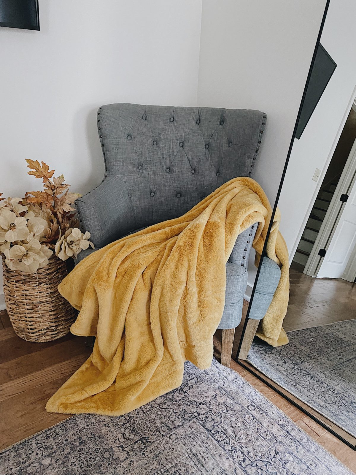 5 Ways to Make your Home Cozy on a Budget, tips featured by top AL home blogger, She Gave It A Go