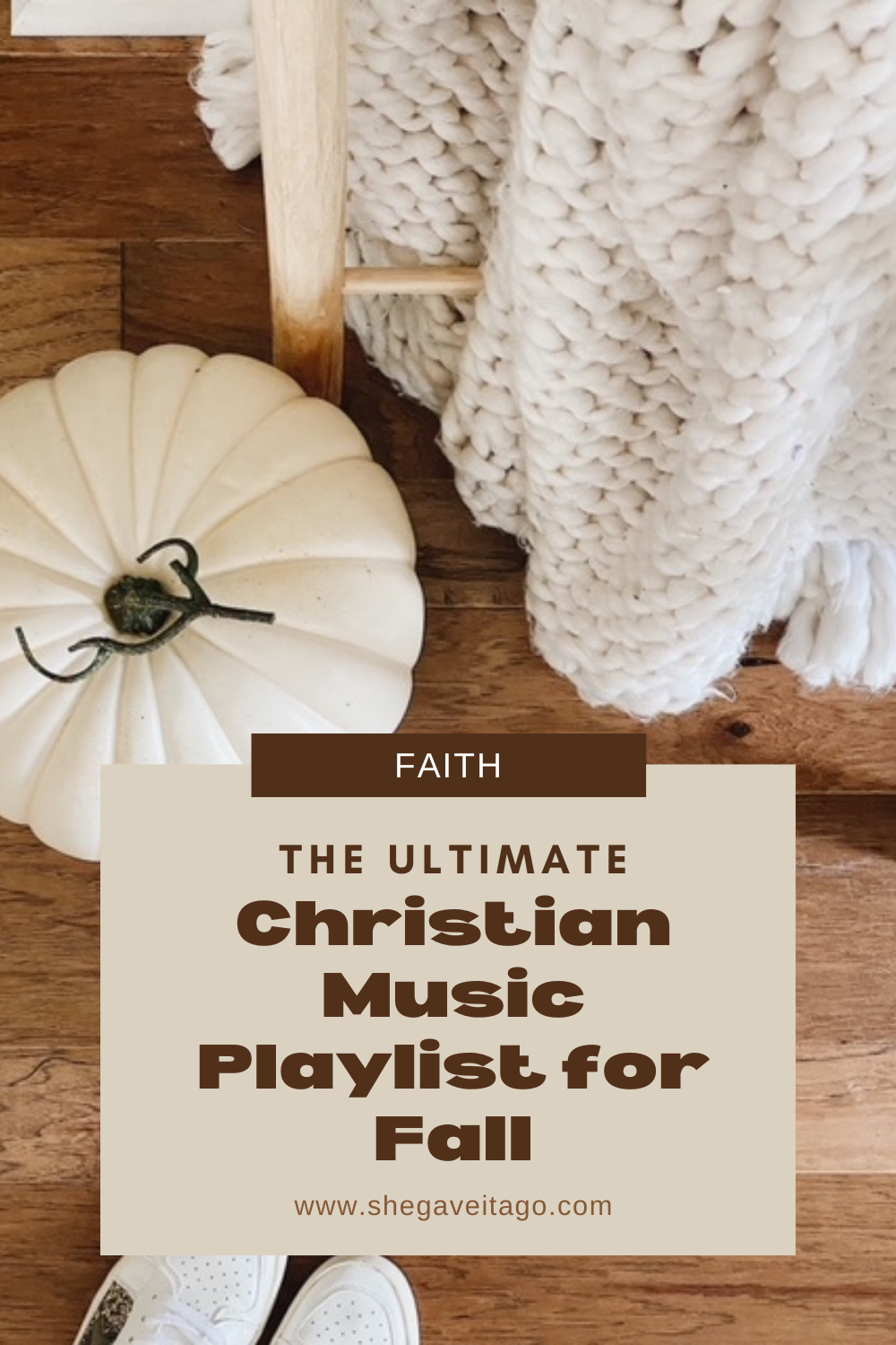 Christian Music Playlist for Fall featured by top AL faith blogger, She Gave It A Go