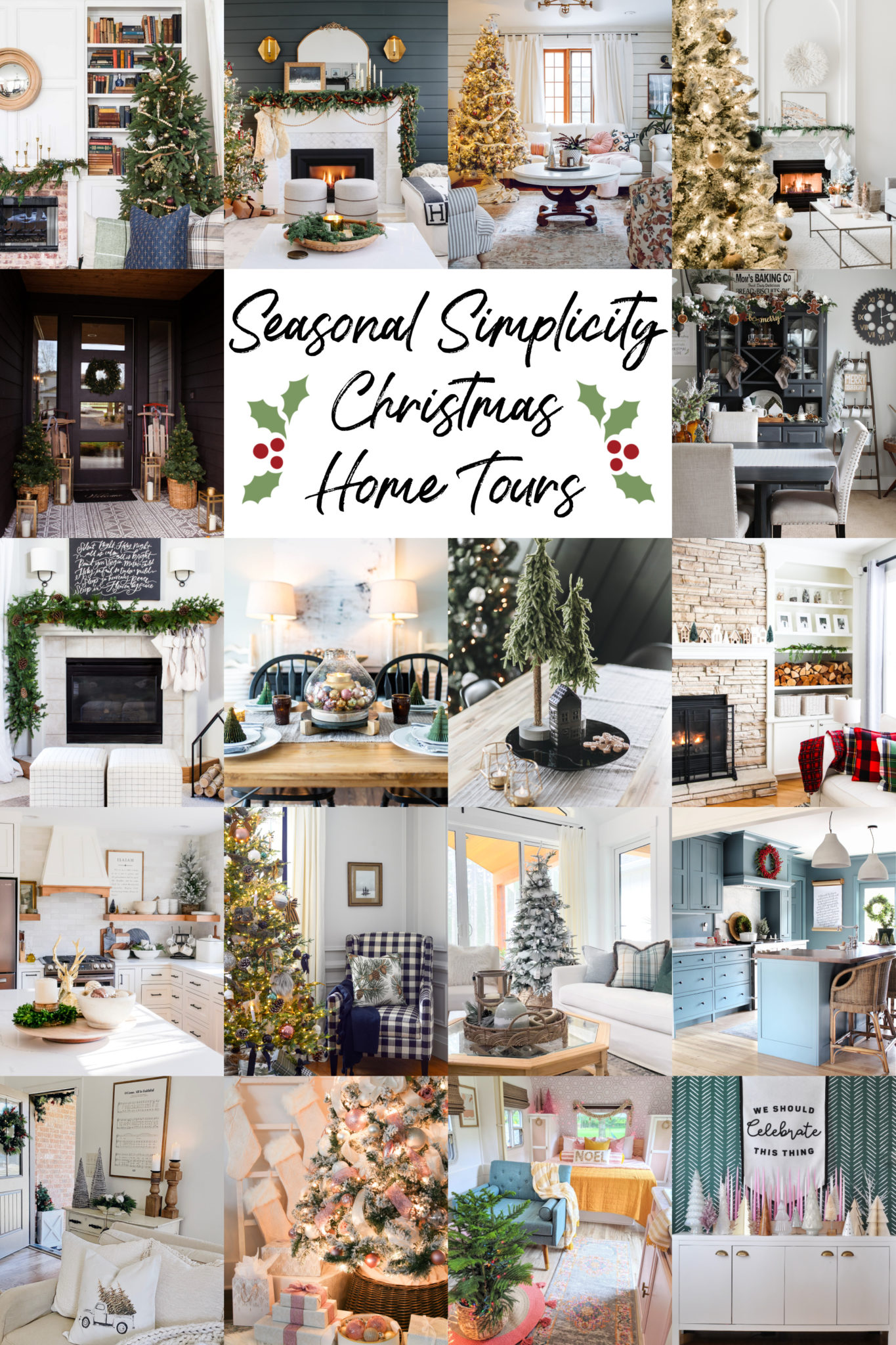 Holiday Home Tour 2021 by top AL home decor blogger, She Gave It A Go