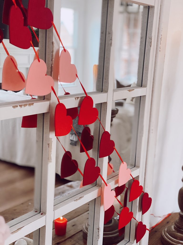 Lovely Valentine\'s Day Farmhouse Decor Ideas | She Gave It A Go