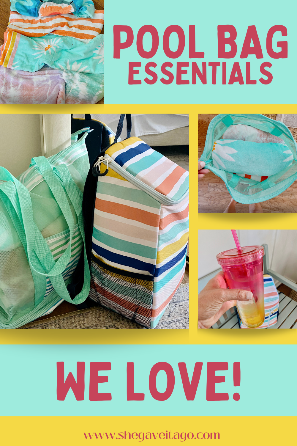 5 Pool Bag Essentials We Love | She Gave It A Go