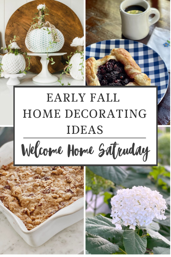 COLLAGE OF FALL HOME DECOR AND RECIPES