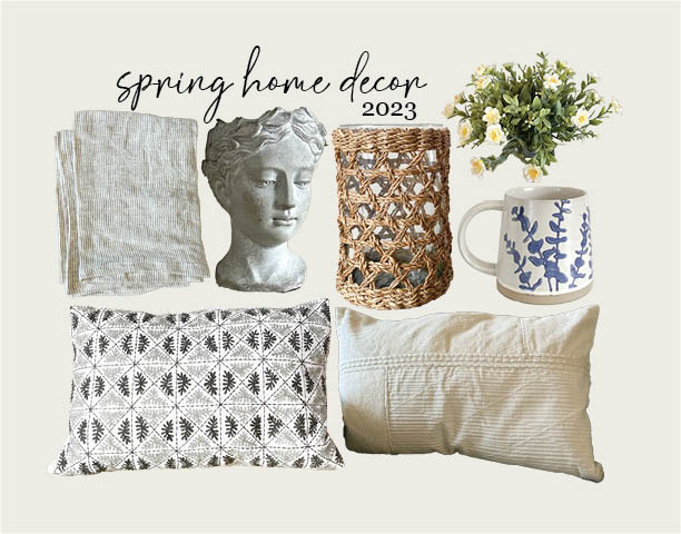 ROUND UP OF SPRING HOME DECOR FINDS
