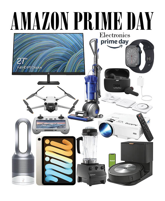 Graphic for Amazon Prime day electronics