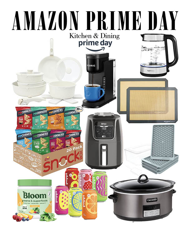 Amazon Prime graphic for kitchen deals