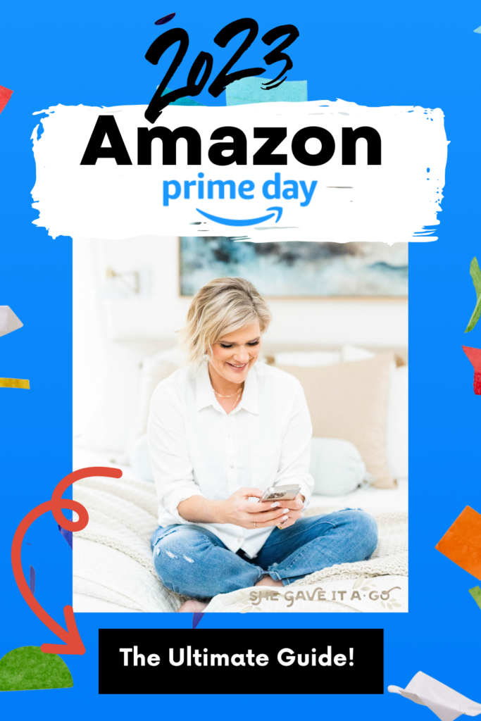She Gave It A Go graphic for Amazon Prime Day 2023