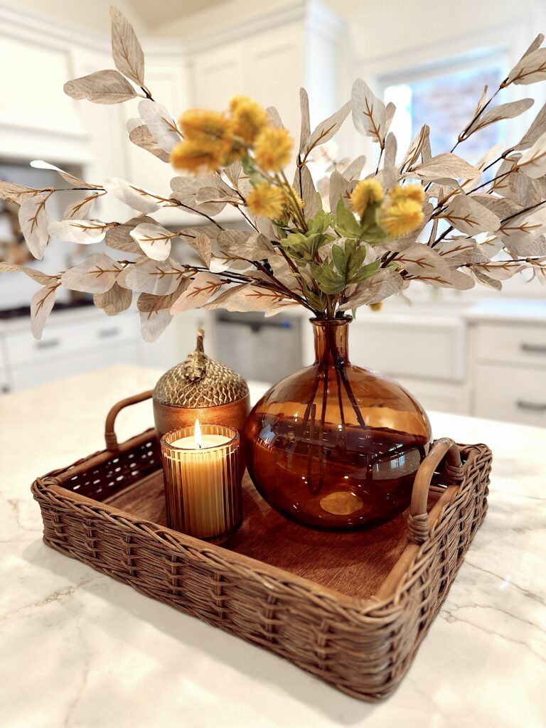 Simple Ways to Add Fall Decor to Your Kitchen - Willow Bloom Home
