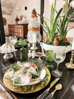Christmas Table Decor And Centerpieces For Holiday Charm | She Gave It A Go