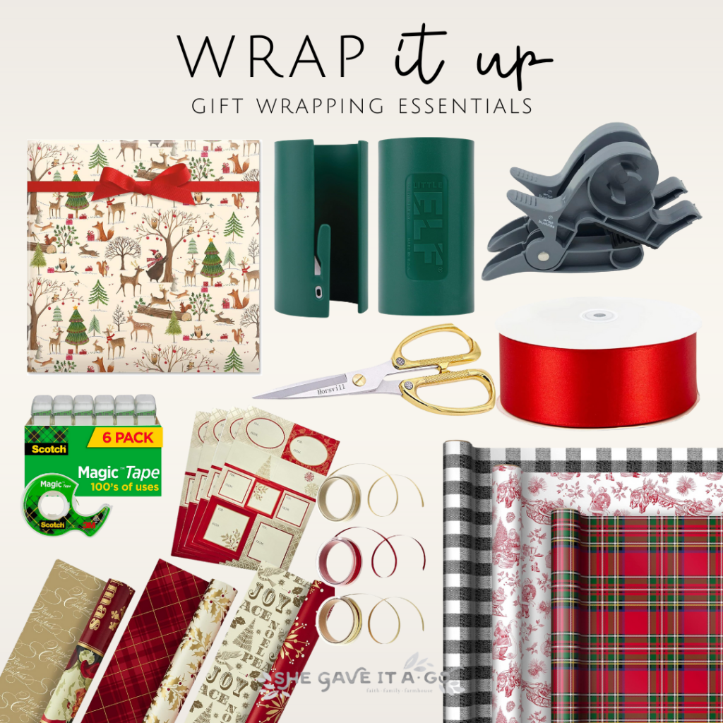 COLLECTION OF GIFT WRAPPING IDEAS FROM AMAZON